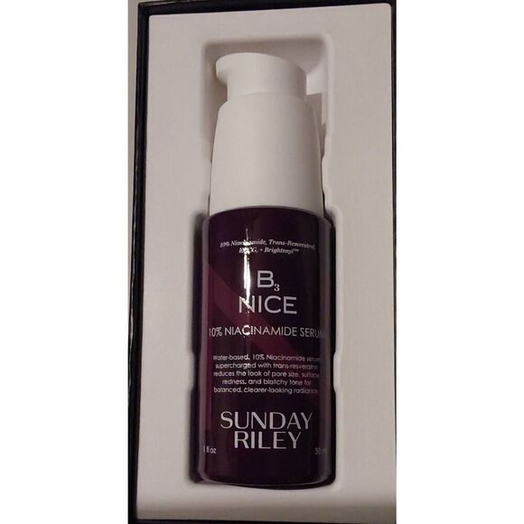 BNIB~SUNDAY RILEY B3 Nice 10% Niacinamide Serum~$65 Retail - Picture 3 of 7